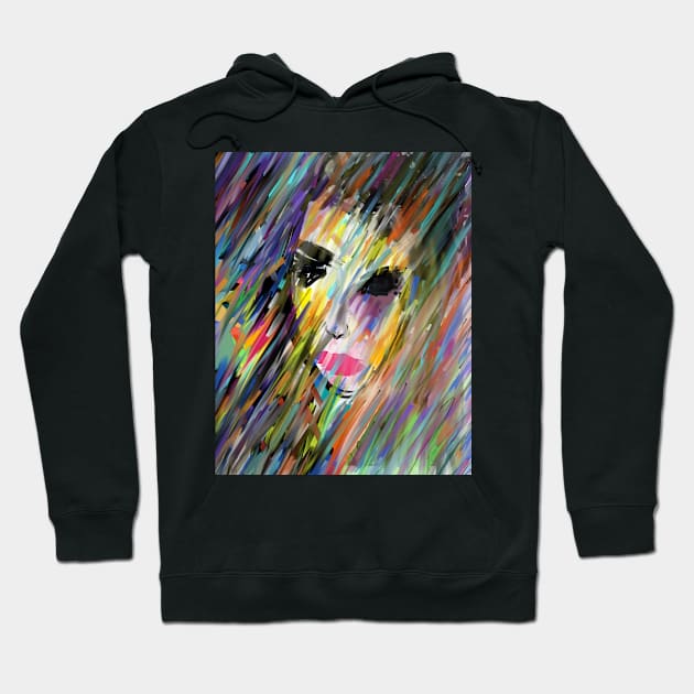 Colorful portrait Hoodie by SaBa Store